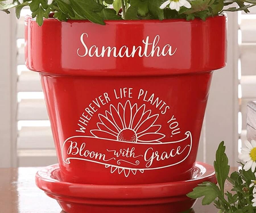 New Beginnings Flower Pot