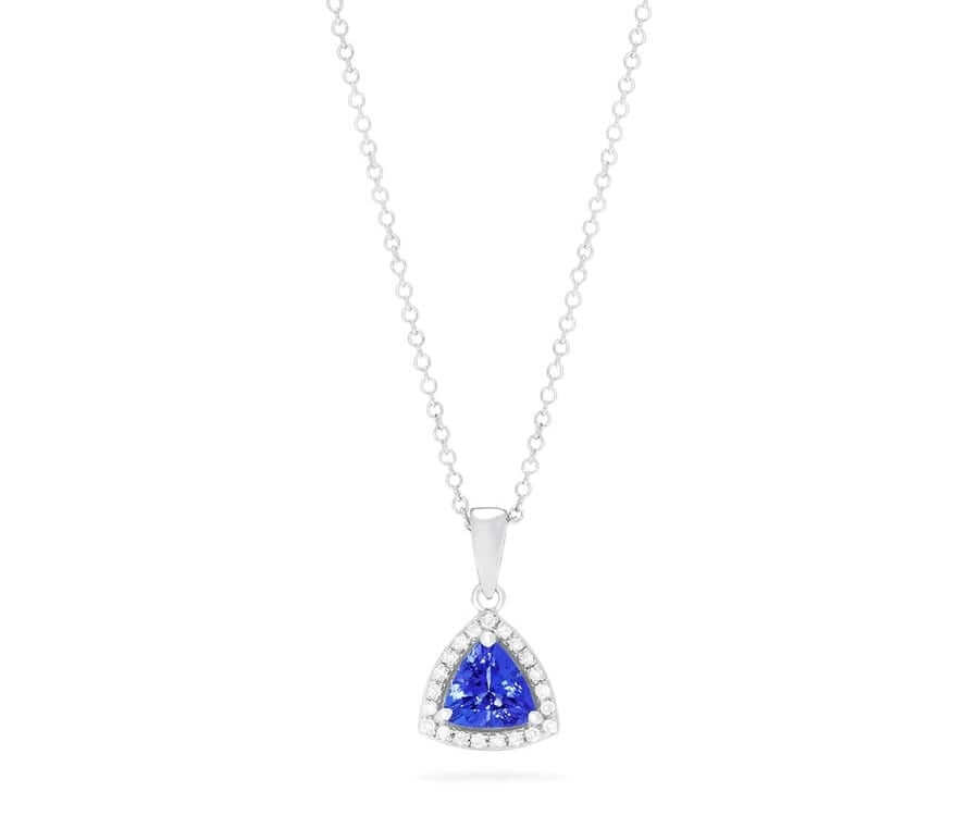 Tanzanite & Diamond Necklace