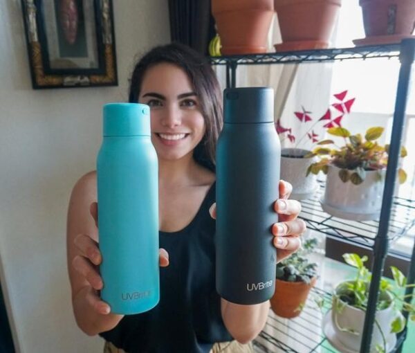 UVBrite – The Self-Cleaning Water Bottle That Purifies Water In Minutes