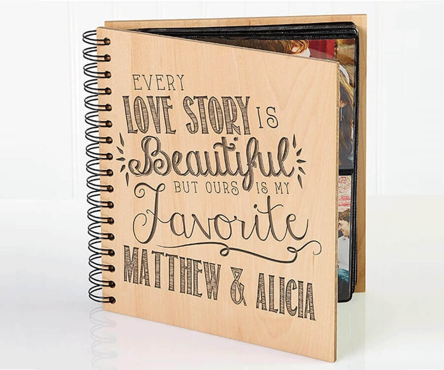 Engraved Photo Album