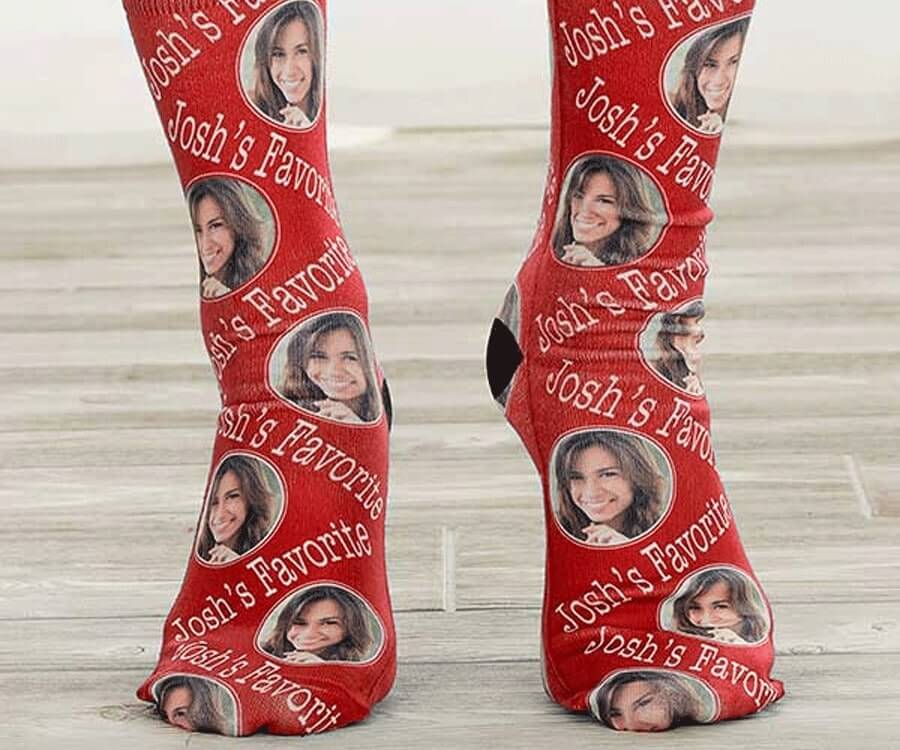 Your Girlfriend Personalized Socks