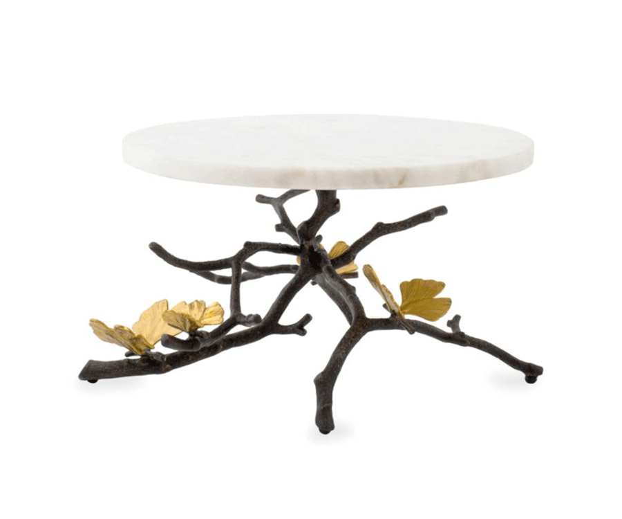 Butterfly Ginkgo Cake Stand
