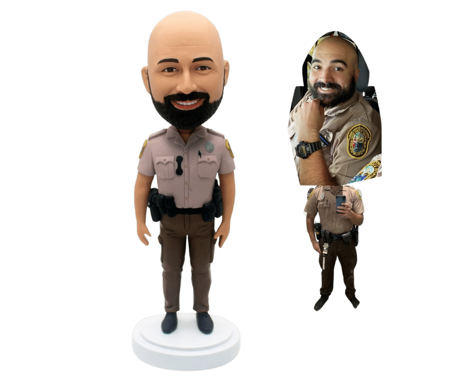 Personalized Police Bobblehead