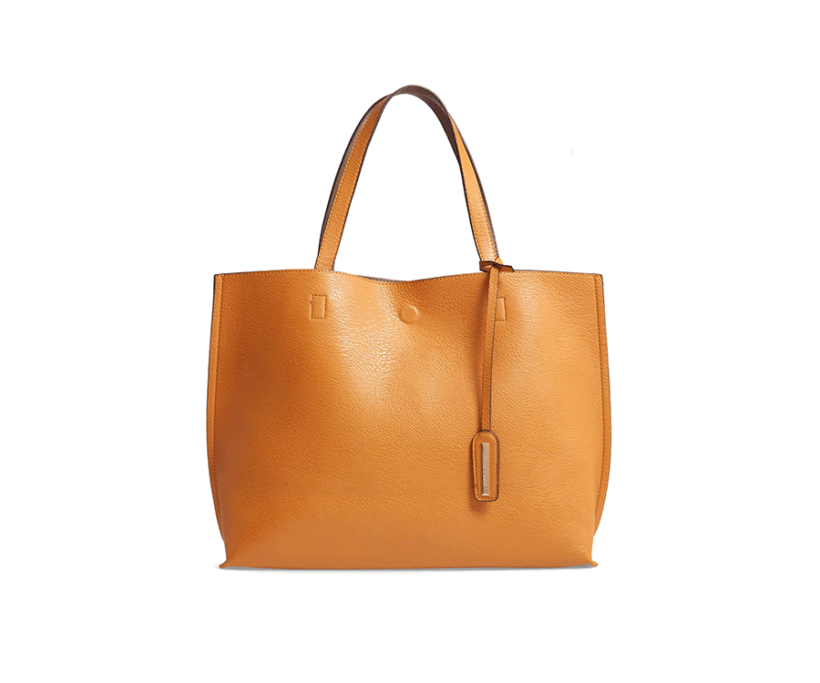 Reversible Leather Tote