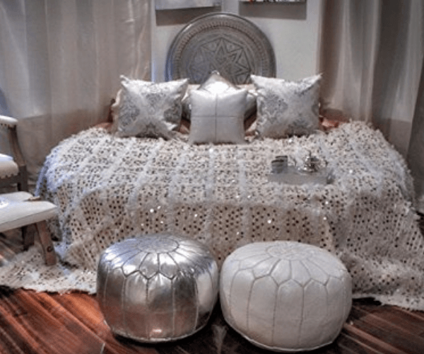 Handmade Moroccan Pouf