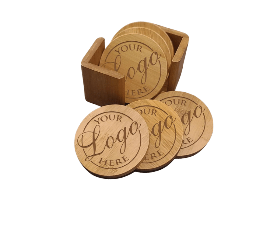 Wooden Engraved Gift Coasters